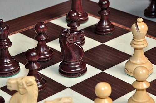 Miniatura 8 de La serie de Reykjavik II, Box & Junta Combinación – purpleheart embellecidas – por la cámara de Staunton Juego De Ajedrez