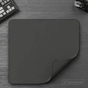 Gaming Mouse Pad 44x35cm, Gamer Oyuncu Mousepad, Oyun için Büyük ve Geniş Boy Uzun Fare Klavye Altlığı, Kaymaz Tabanlı, Pürüssüz Yüzeyli Mouse pad