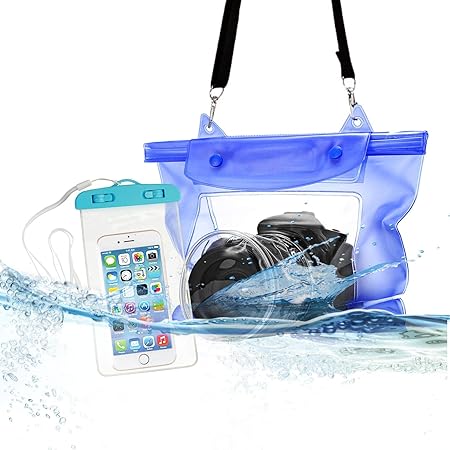 Amazon Co Jp 2個防水ケース Kakoo カメラ防水ケース1個 スマホ防水ケース1個 それぞれストラップ付き 一眼レスカメラ デジタル 海 プール レジャー マリンスポーツ 撮影 デジタルカメラ インスタ映え写真 家電 カメラ