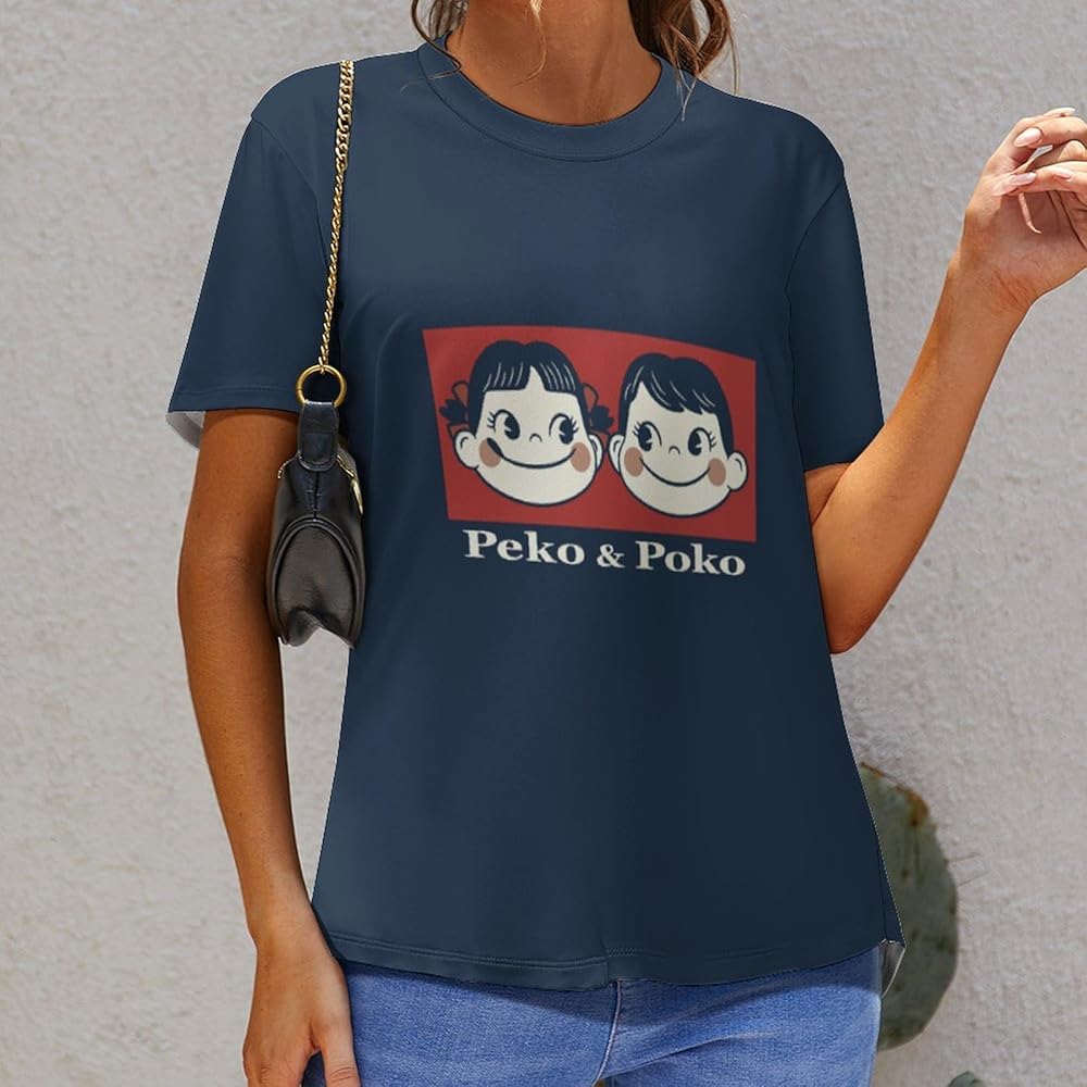 ペコ プロフ必読さん専用 Amazon | [エドフ] ペコちゃん ポコちゃん Tシャツ 半袖 クルー