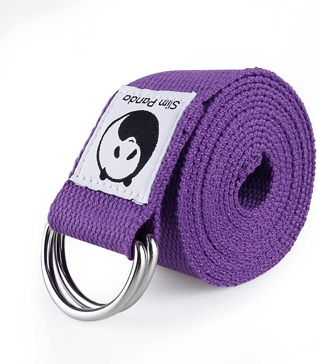 Slim Panda Yoga Belt Pilates Yoga Straps Stretch for Exercise Workout