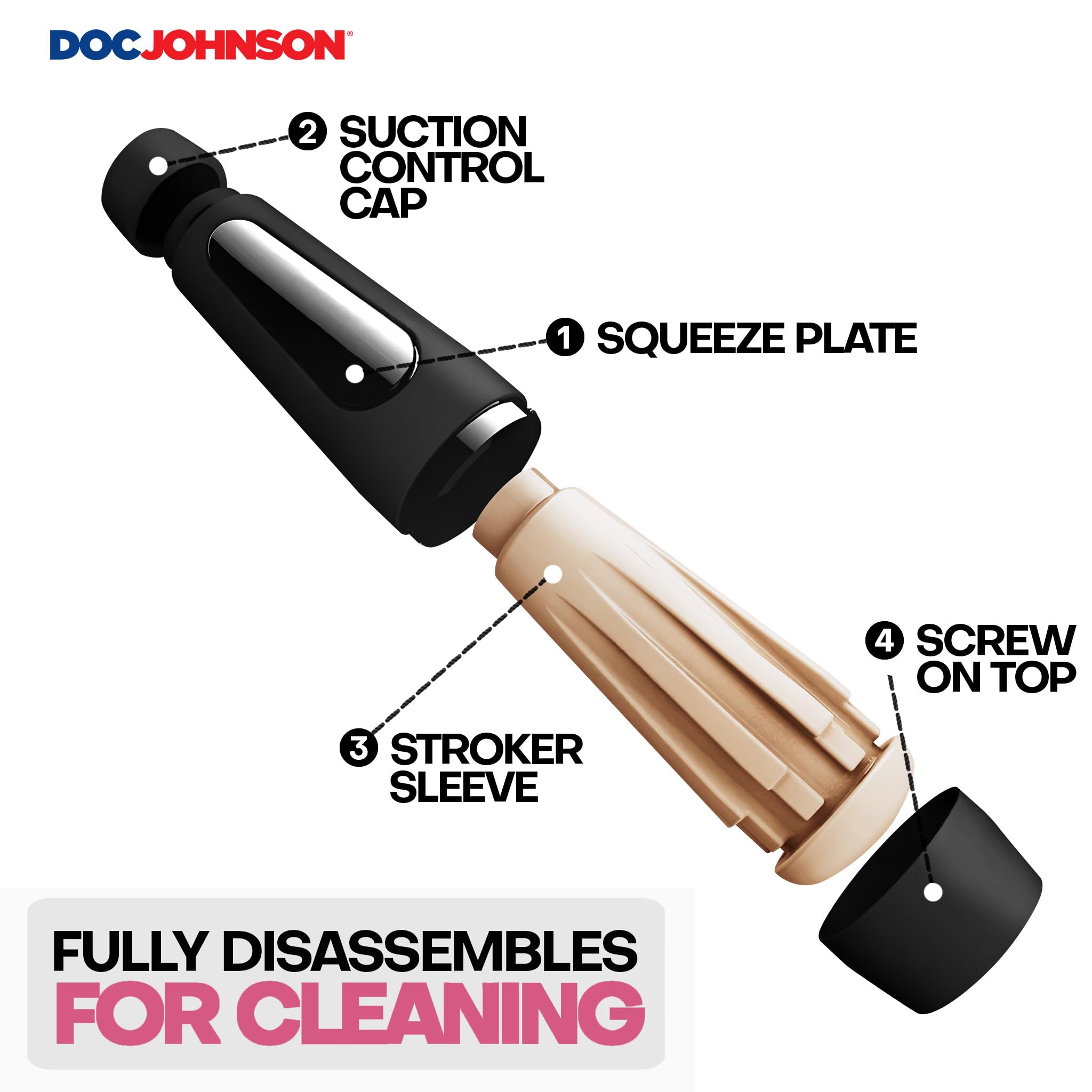Amazon.com: Doc Johnson Main Squeeze - Aidra Fox - ULTRASKYN Stroker -  Squeeze Plate for Precise Pressure - Twist End Cap to Control Suction -  Discreet Premium Stroker - Vagina, Caramel, for