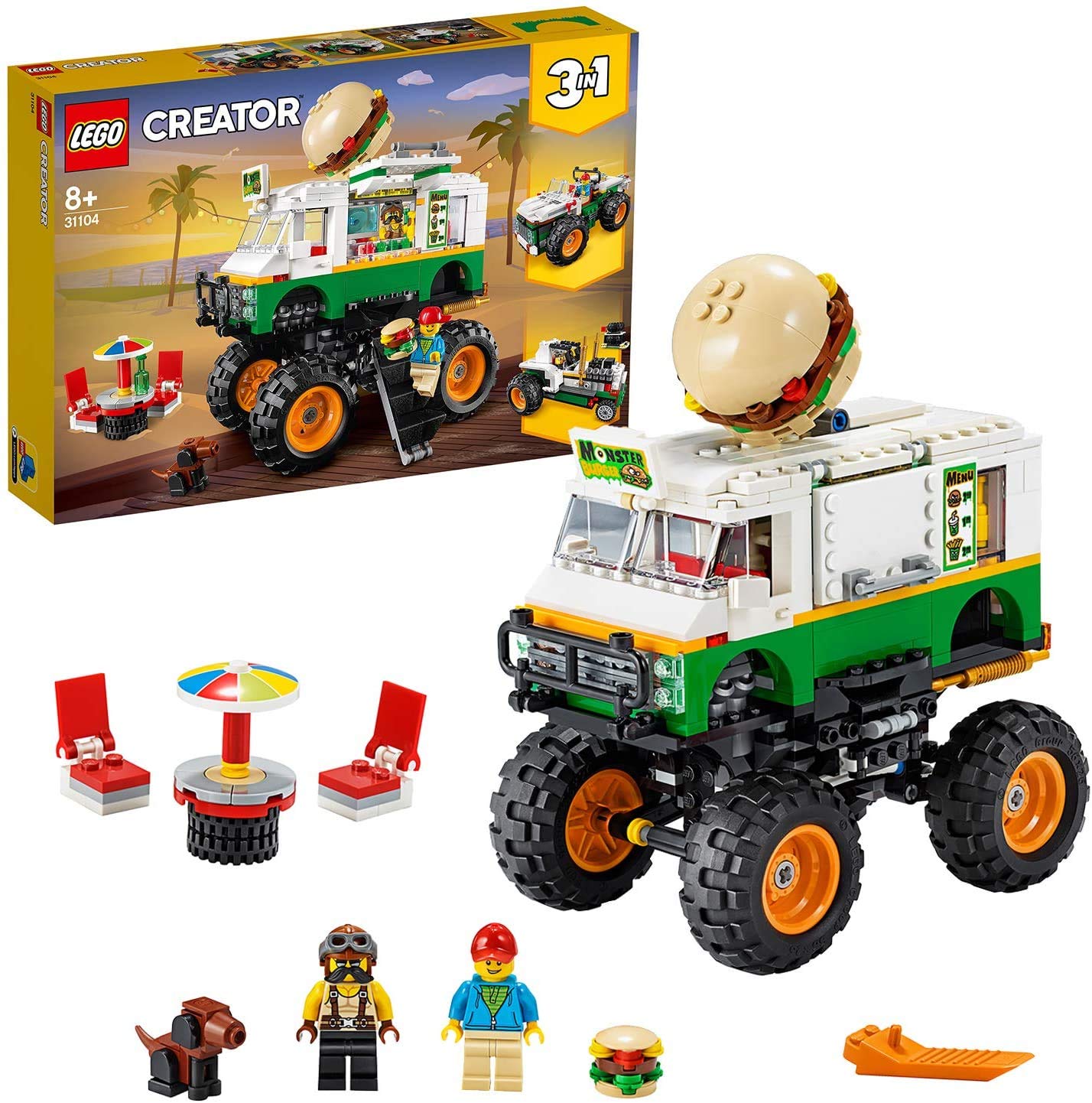 Amazon.co.jp: レゴ(LEGO) クリエイター モンスターバーガー・トラック 