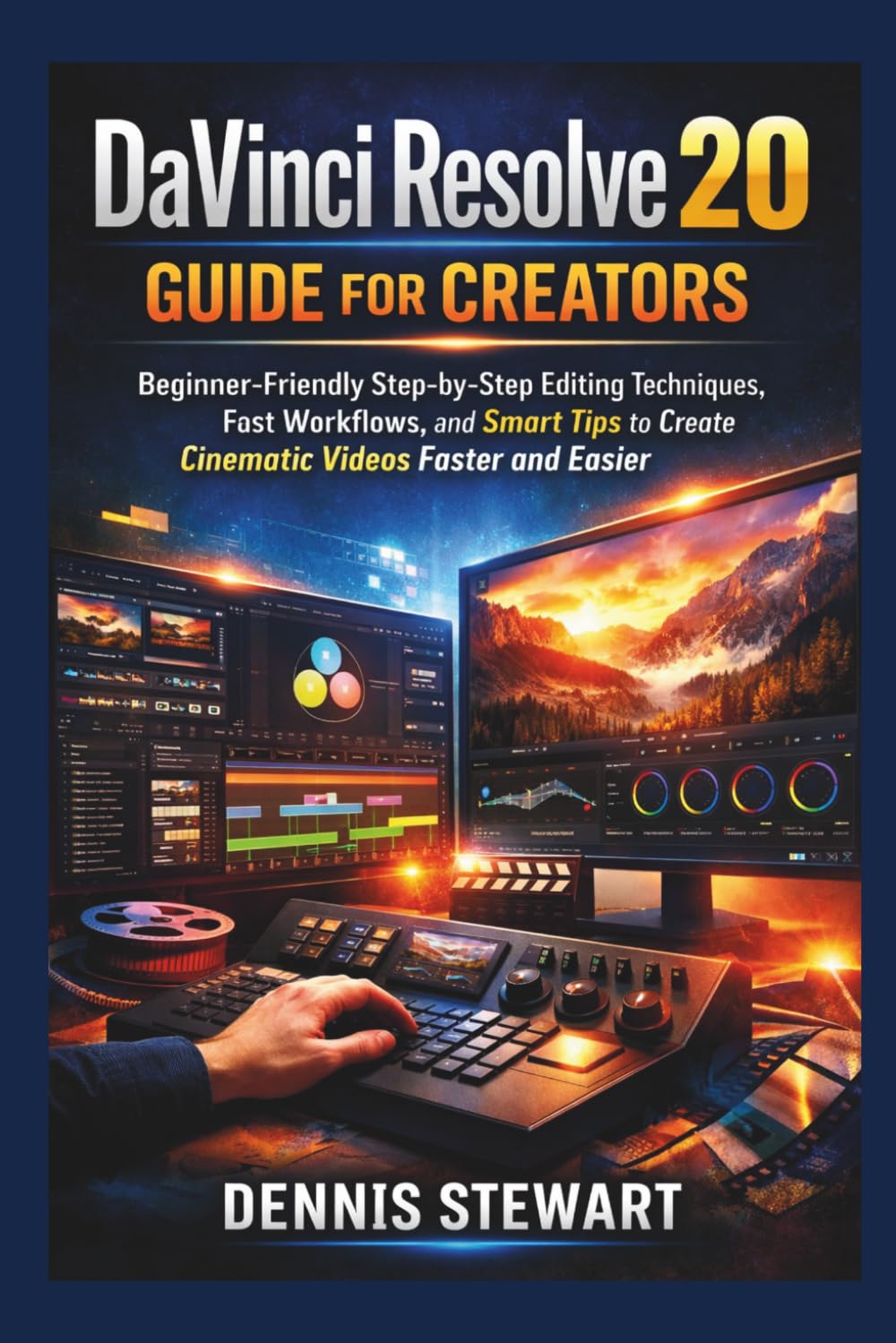 DaVinci Resolve 20 Guide for Creators: Beginner-Friendly Step-by-Step Editing Techniques, Fast Workflows, and Smart Tips to Create Cinematic Videos Faster and Easier