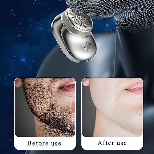 Miniatura 5 de Zao Mini Shaver Men 2023, Mini-Shave Portable Electric Shaver, Zao Electric Razor for Men, Rasuradora Zao, Waterproof Powerful Storm Shaver,