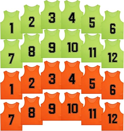 Chalecos de práctica de equipo de entrenamiento de malla de nailon para adultos y jóvenes, baberos de fútbol numerados