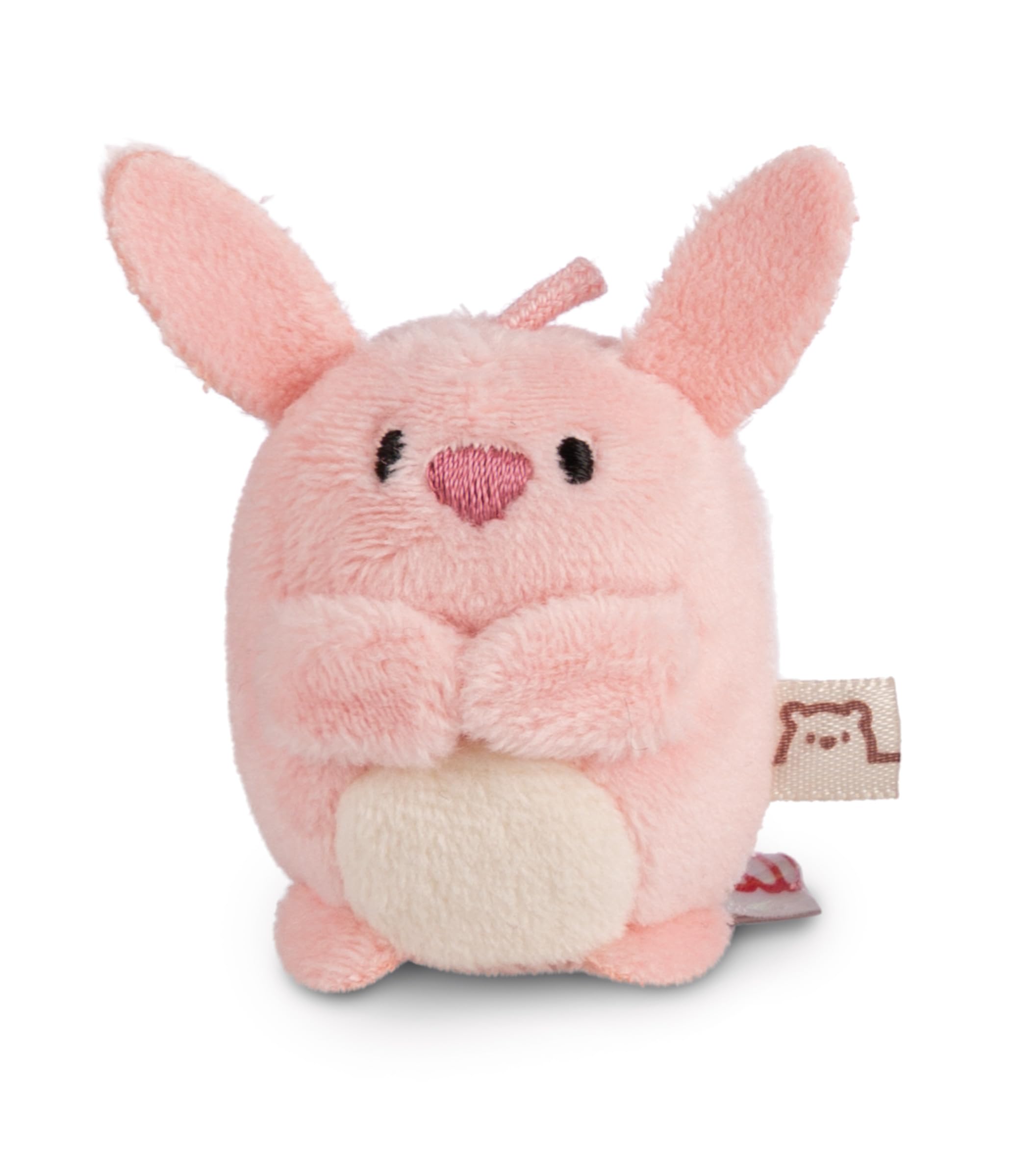 NICI MY MOCHI Soft toy bunny Pibu 5cm pink ° - Cuddly sweet plush for cuddling and playing, for children & adults, great gift idea