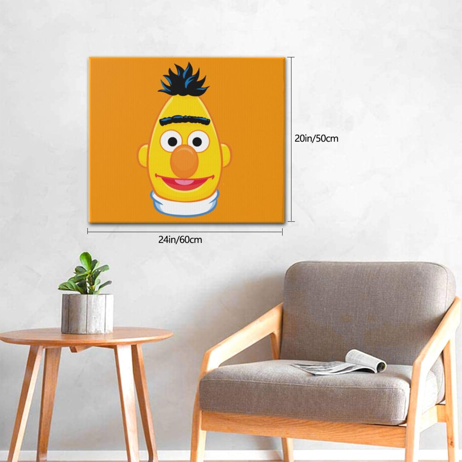 Amazon.co.jp: セサミストリート バート7 アートパネル 飾り絵