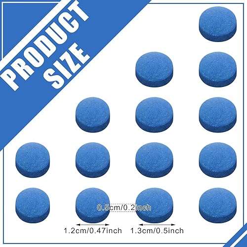 Miniatura 2 de Gejoy Juego de 20 puntas de repuesto para taco de billar con caja de almacenamiento para billar