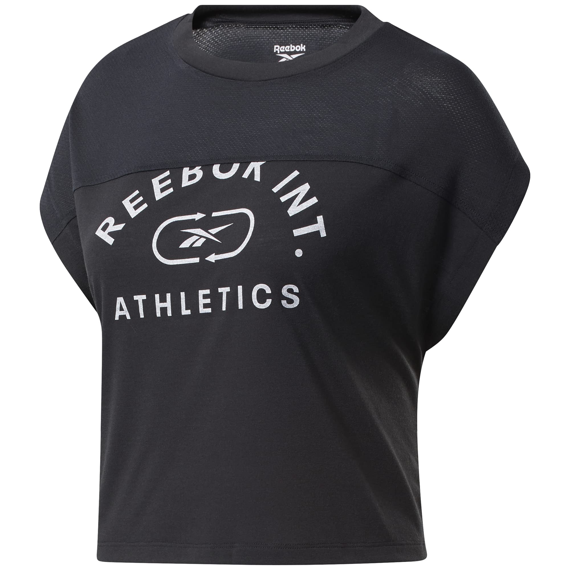 Reebok Women's Workout Ready Supremium T-Shirt, Black, XL