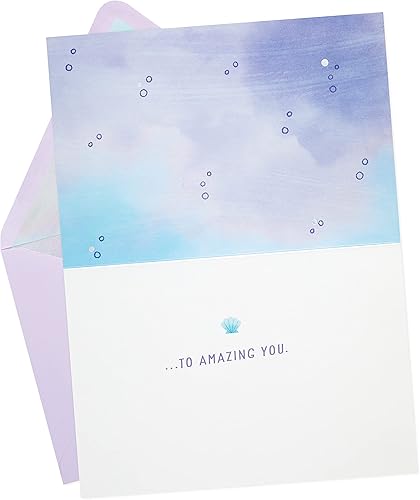 Miniatura 2 de Hallmark Tarjeta de cumpleaños exclusiva para niñas (sirena)