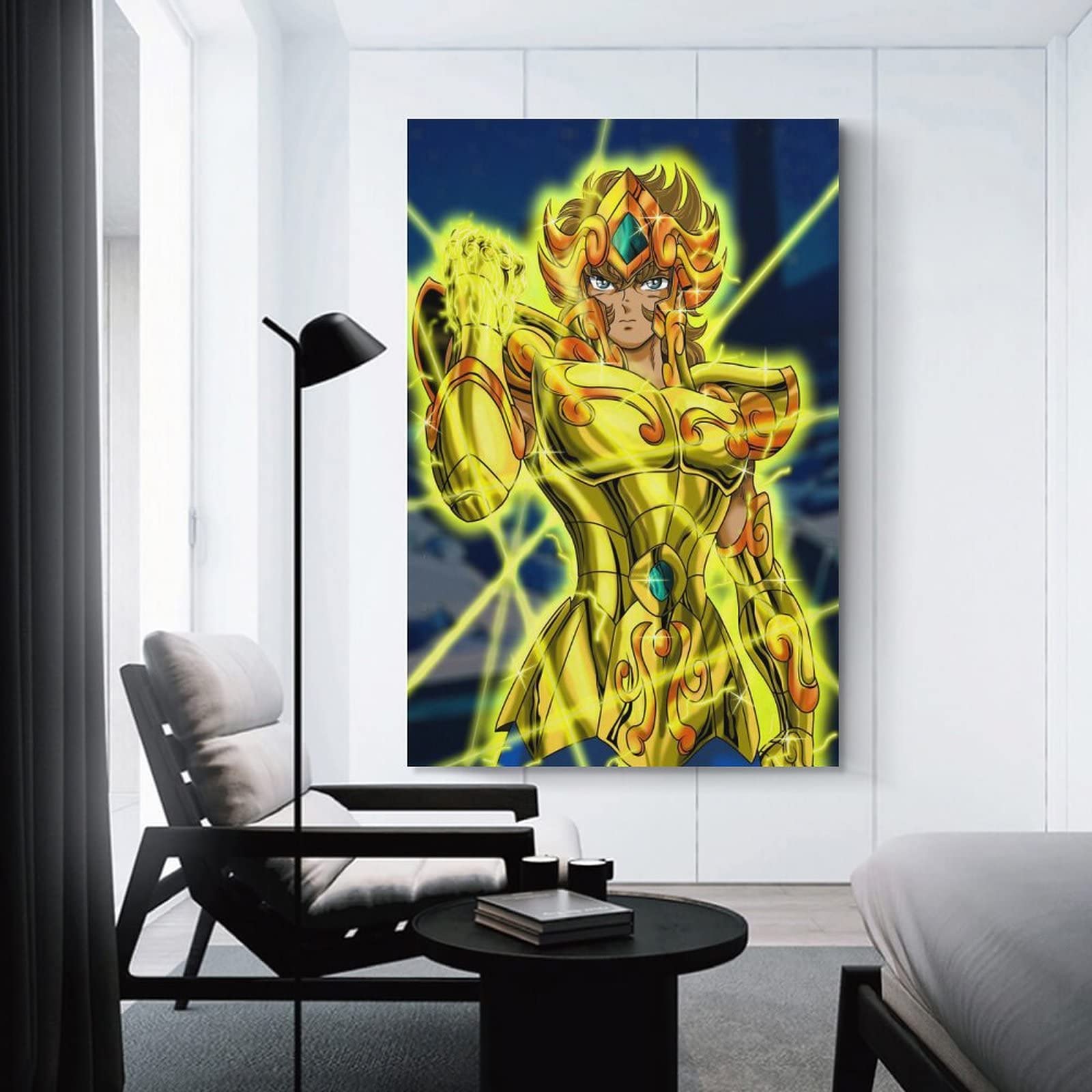 Poster Saint Seiya Sur Toile 60x90 Cm – Décoration Murale Moderne Pour Chambre
