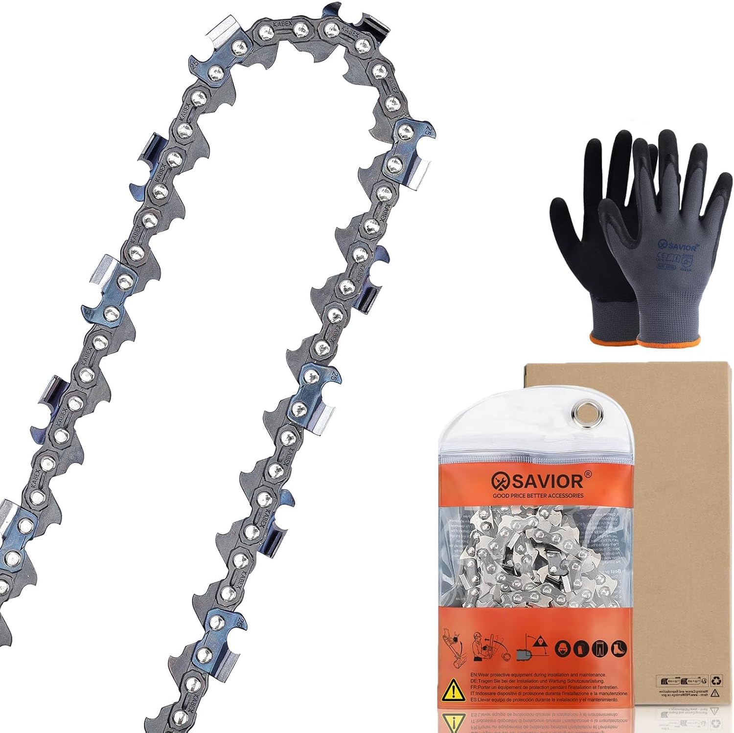 Amazon.com: Savior 24 Inch Chainsaw Chain 3/8