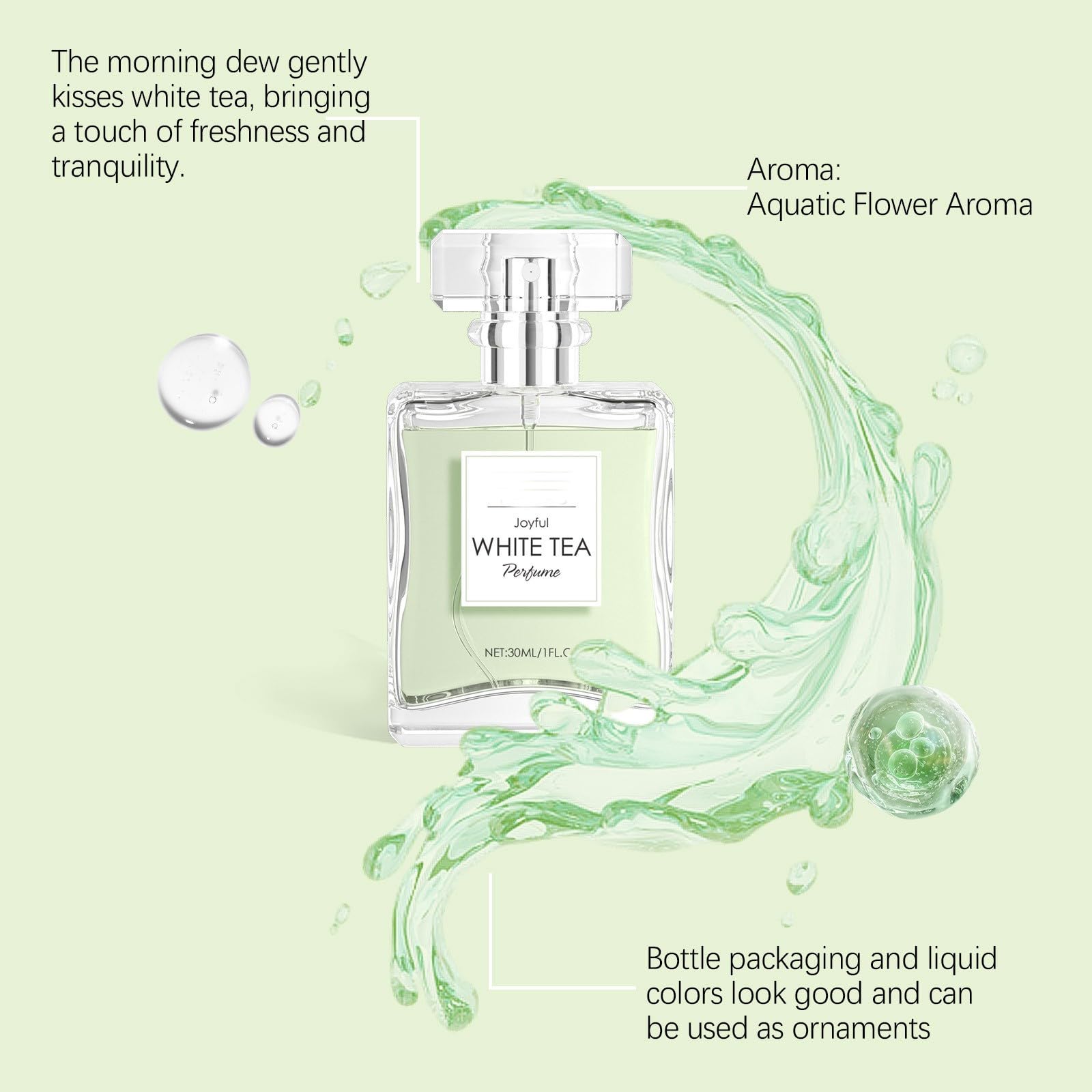 Amazon | 30mL ホワイトティー 香水 メンズ レディース パルファム
