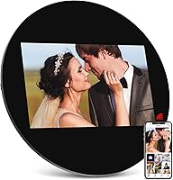 Vista 8 de SAMMIX Marco de fotos digital de 10.1 pulgadas, WiFi, marco de fotos digital electrónico, pantalla táctil IPS, 16 GB, mesa y montaje en pared