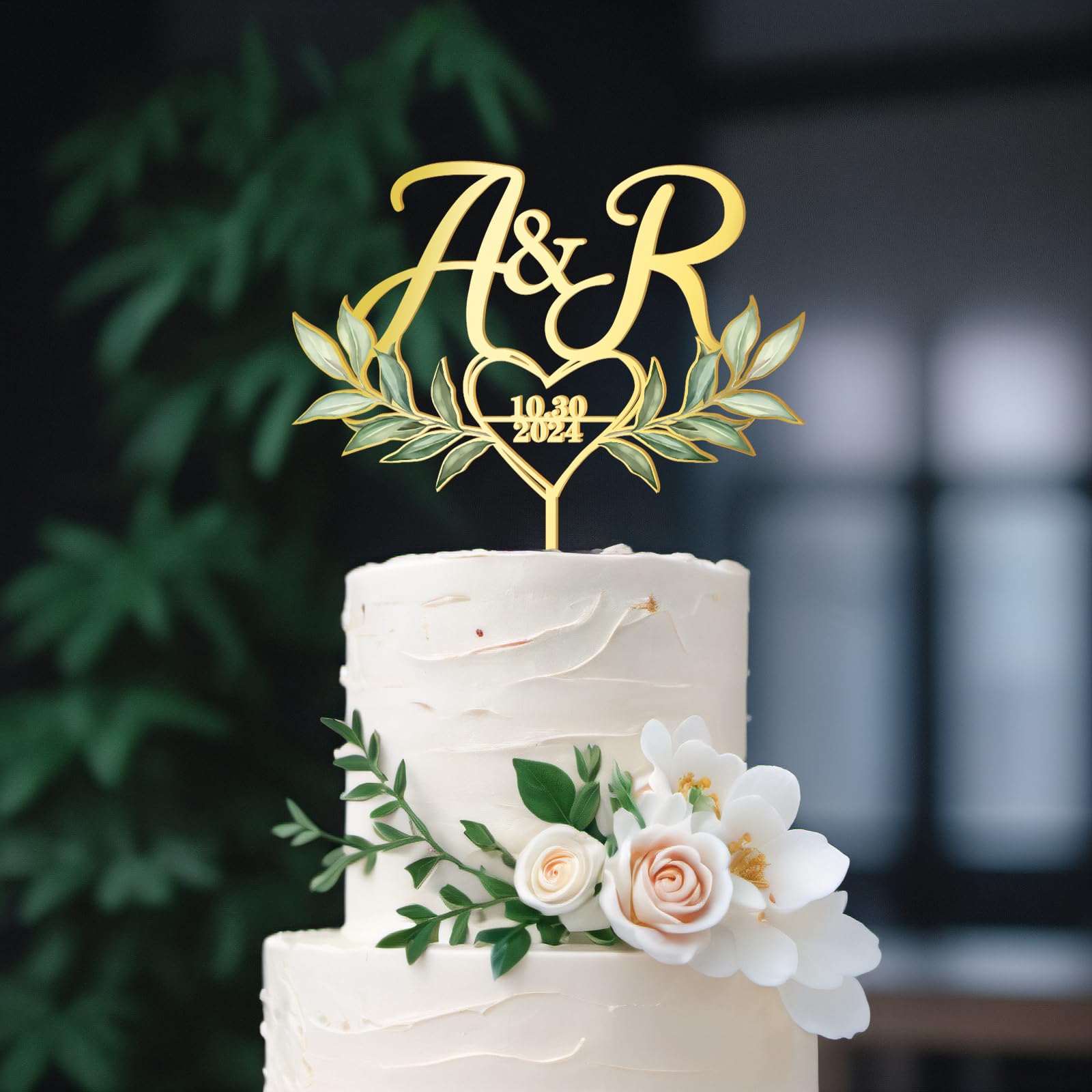 Topper Torta Matrimonio Topper Per Torta Nuziale In Acrilico Coppia Che