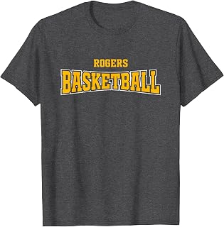Rogers High School Basketball Warp HS T-Shirt