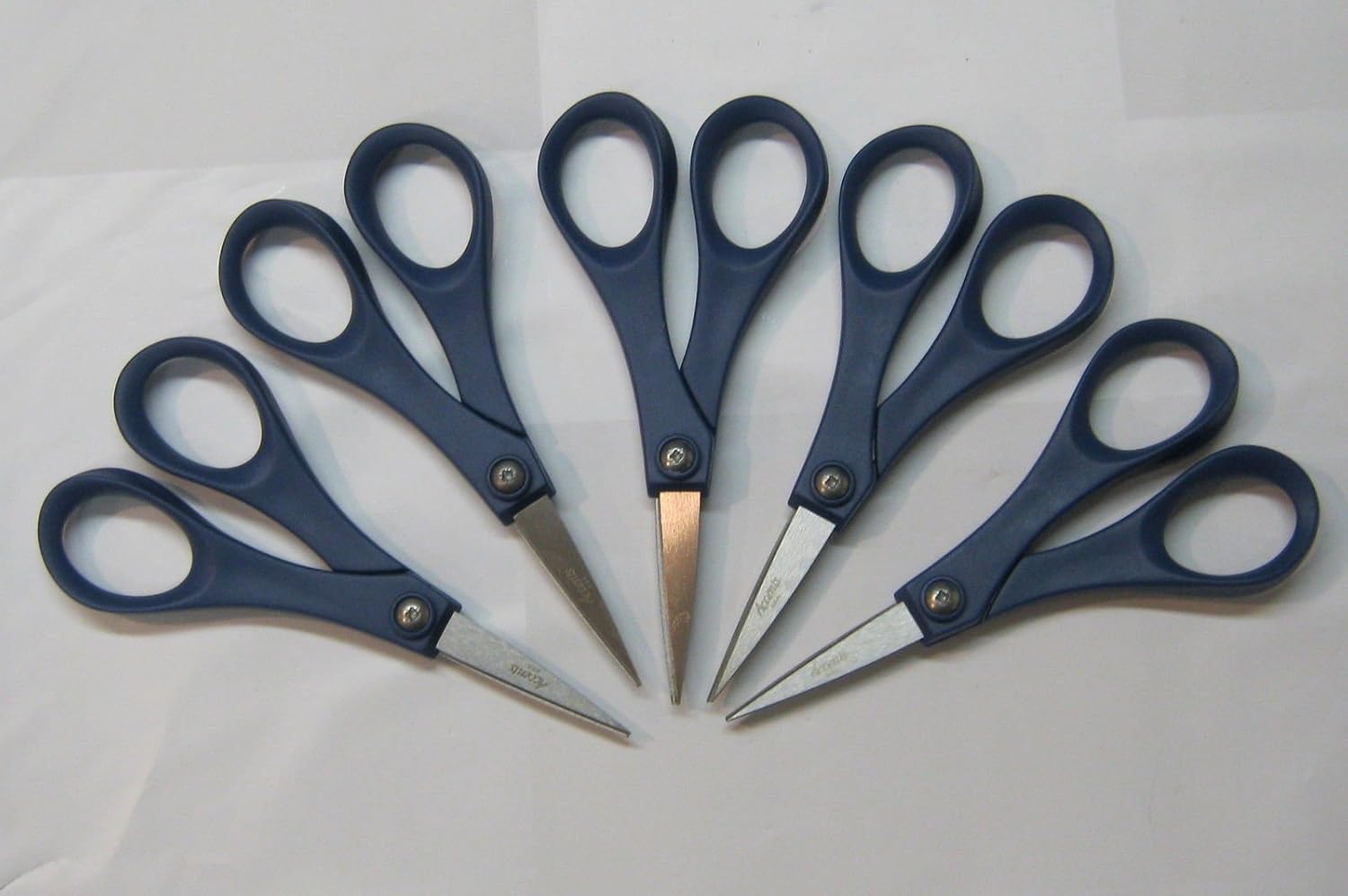 Lot of 5 Home Accents 5`` Pointedtip Scissors MADE IN USA