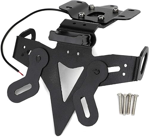 Artudatech - Soporte para placa de matrícula para Yamaha MT-07 FZ-07 MT07 FZ07 2014-2018