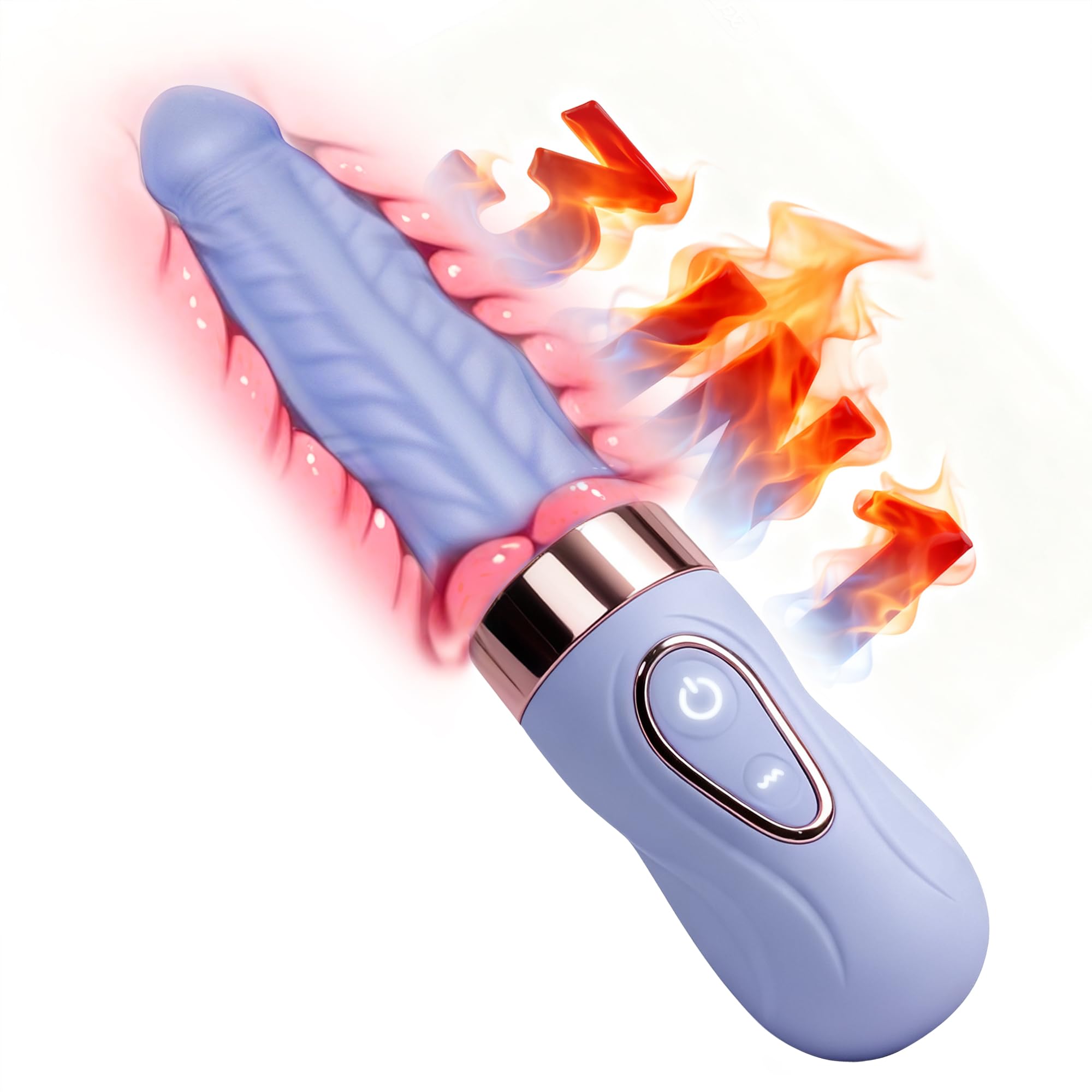 Sex Machine Wriggling Dildo Vibrator Adult Sex Toys 7 Wriggling Modes 9 Vibrating Clitoral Nipple Massagers Soft Silicone