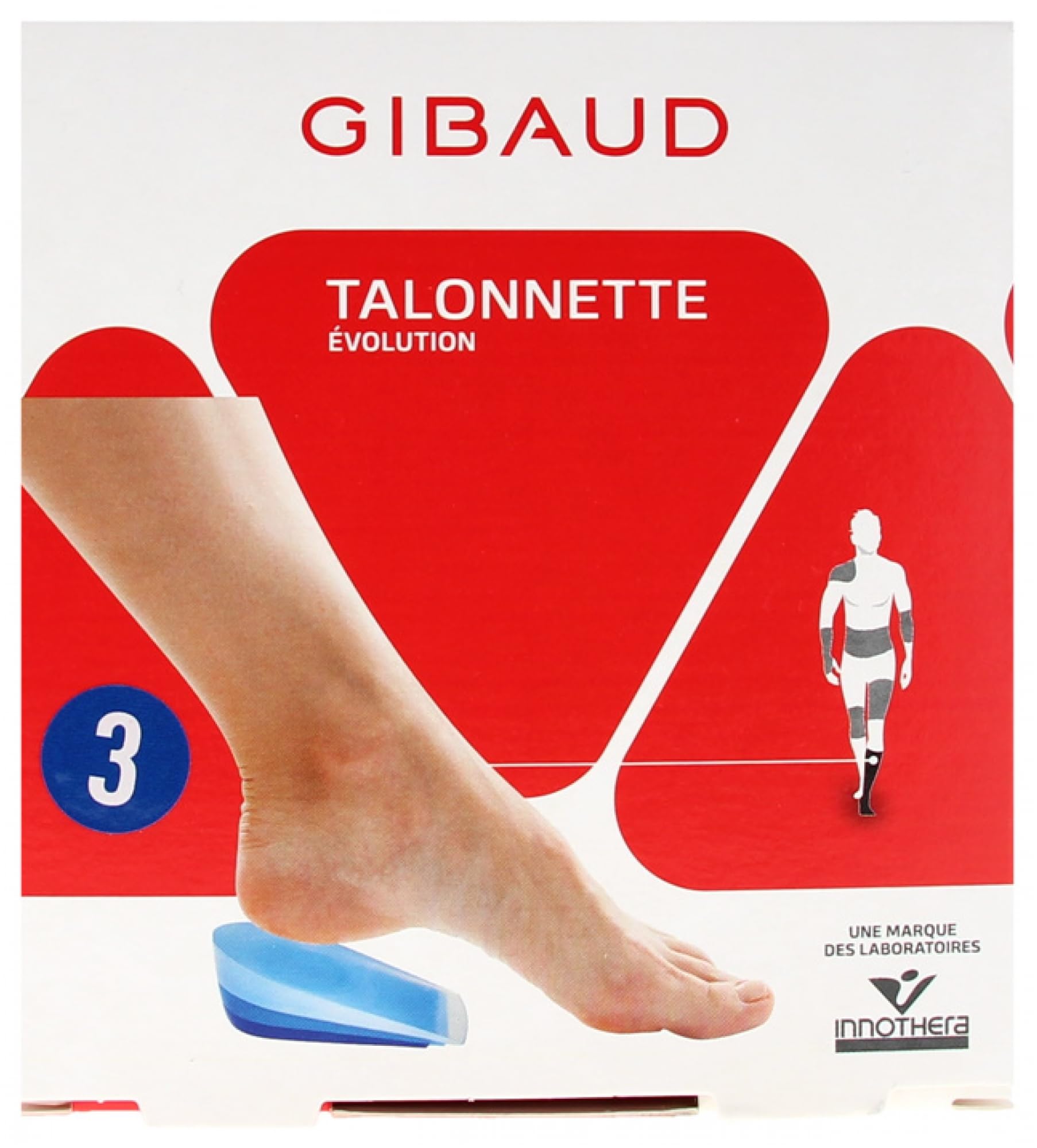 Gibaud Viscogib Evolution Talonnette Phase De RééDucation P43/46 T3-image