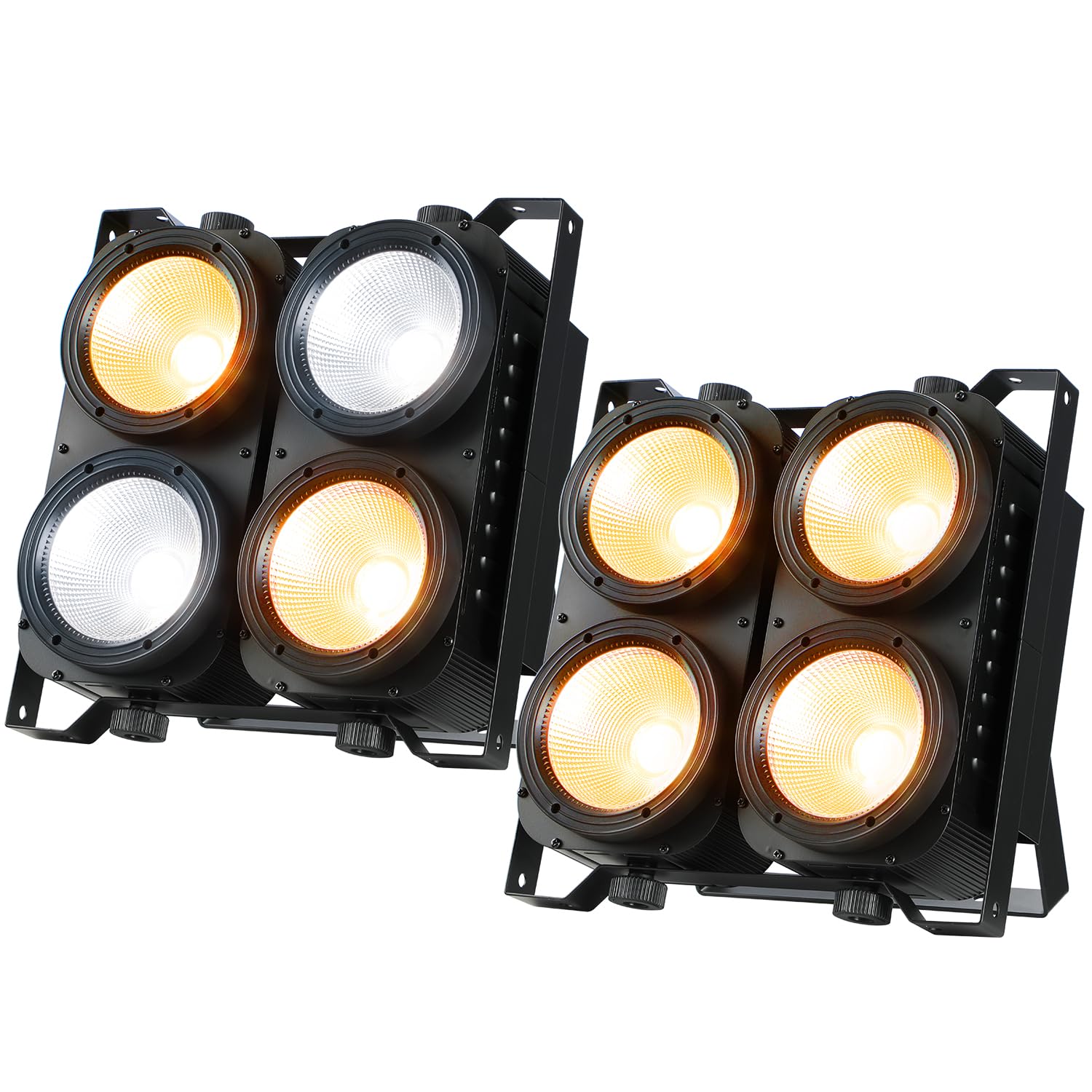 Photo 1 of Betopper LC500 4x100W Stage Spotlight,2 in 1 COB Led Par Can Light-2 Packs