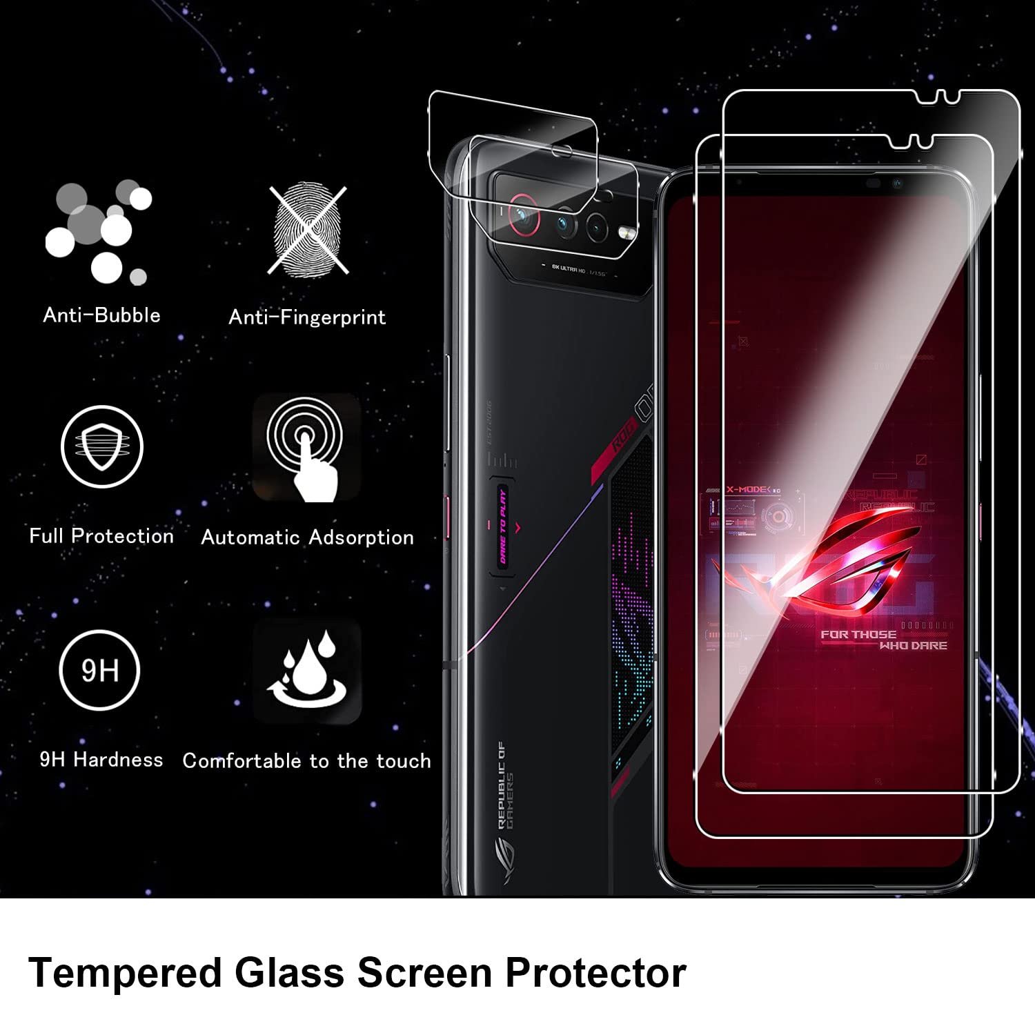 Pellicola Di Armatura Compatibile Con Asus Rog Phone 2 In - Foto 2