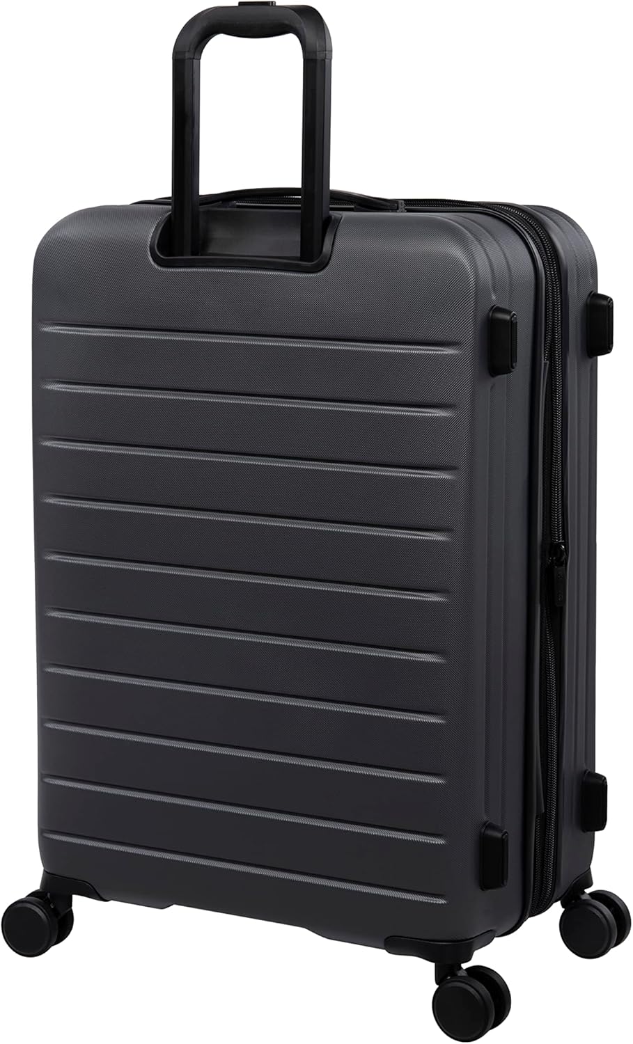 review it luggage Legion 3 Piece Hardside 8 Wheel Expandable Spinner Set, Asphalt, 3 Pc