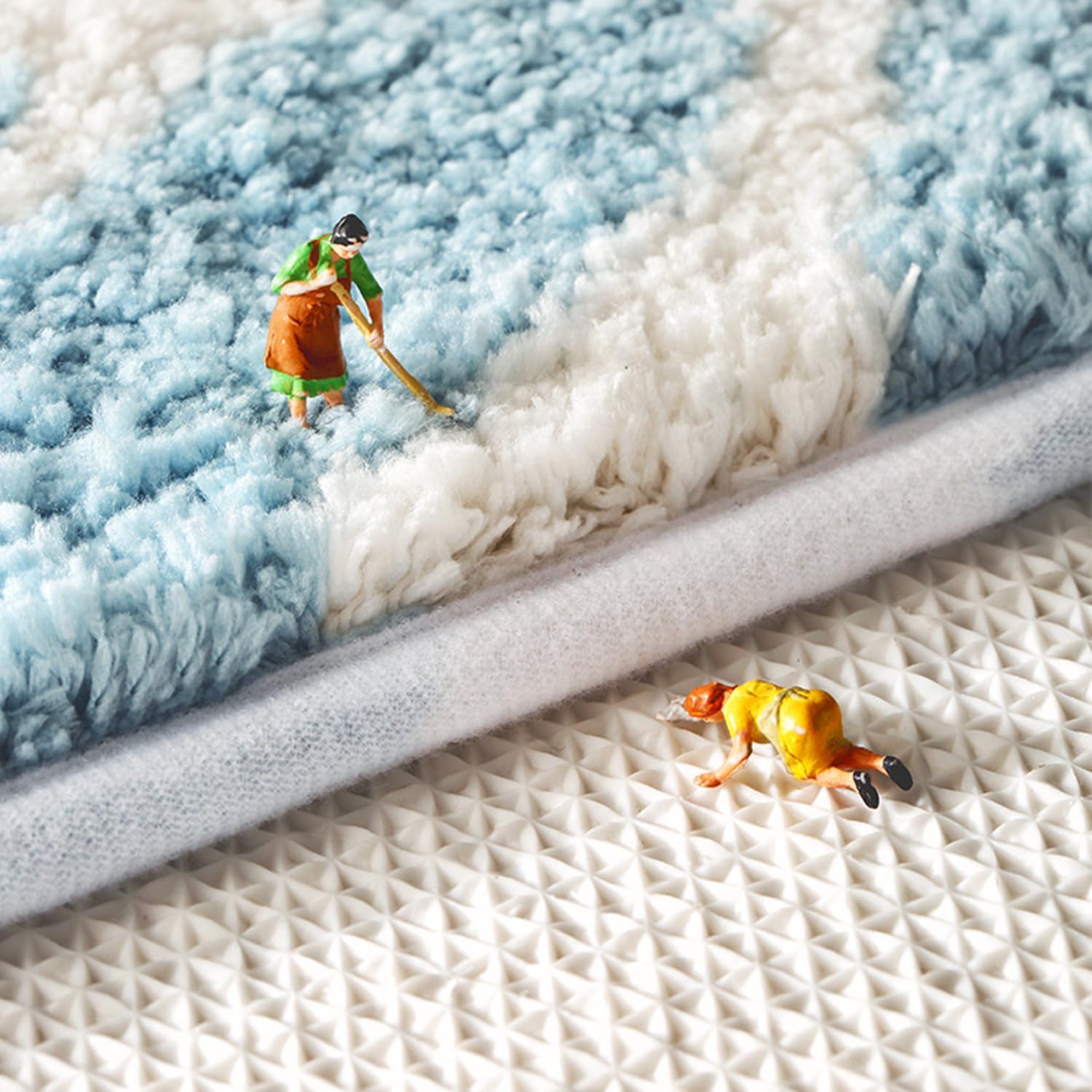 Hi Space Bathroom Rugs Mat 31.5x19.7IN Green Leaves Bath Mat for Bathroom Non Slip Machine Washable Soft Microfiber Absorbent Cute Bath Rug Plush for Tub Shower Sink Fluffy Home Decor Accessories