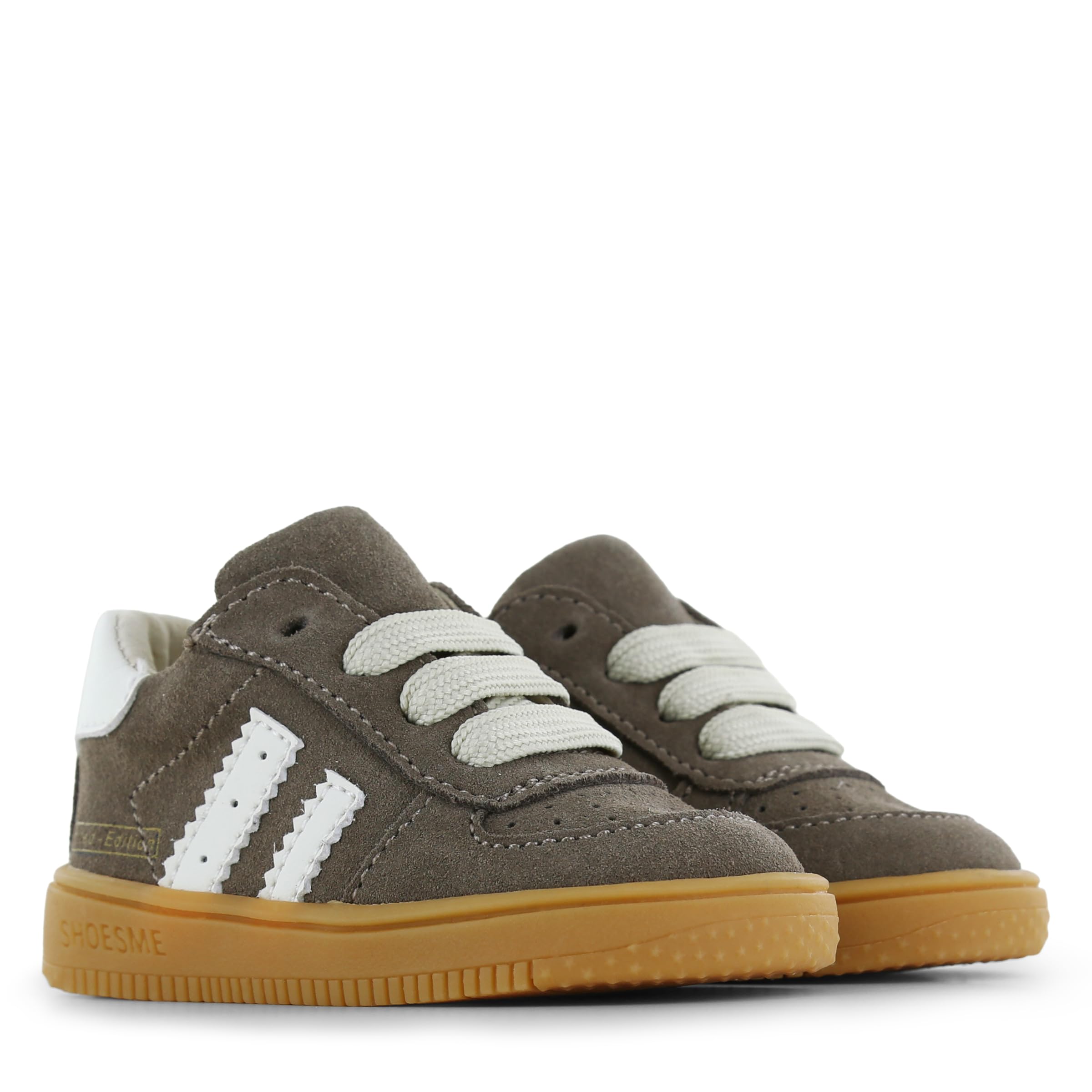 Shoesme Baby - Babysneaker - Unisex Kinder - Taupe - Leder - Größe 18-30
