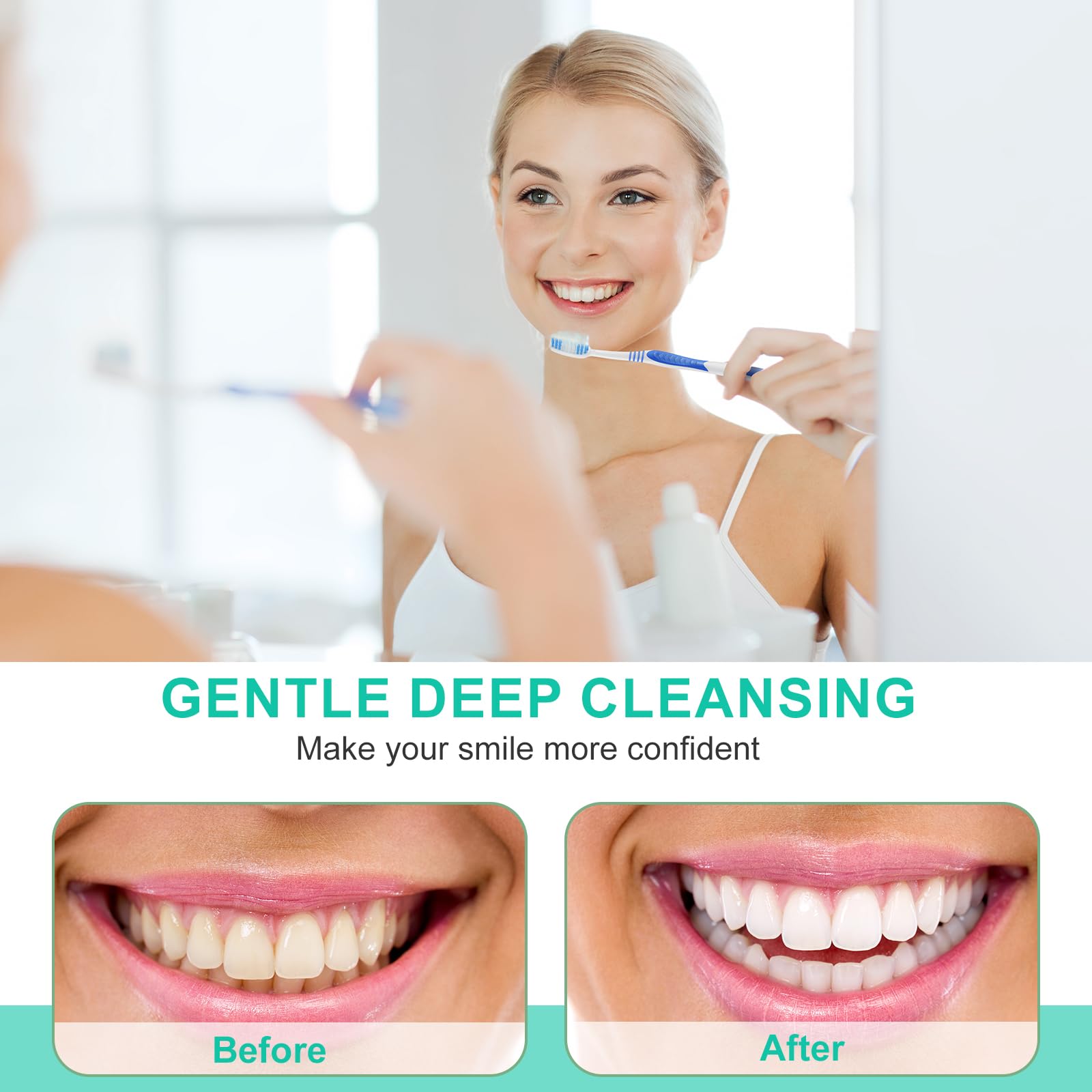 Tioncy Confezione da 500 spazzolini da denti con coperture, set di spazzolini da viaggio confezionati singolarmente, setole medie morbide, spazzolini manuali per pacchetti di viaggio, missioni di