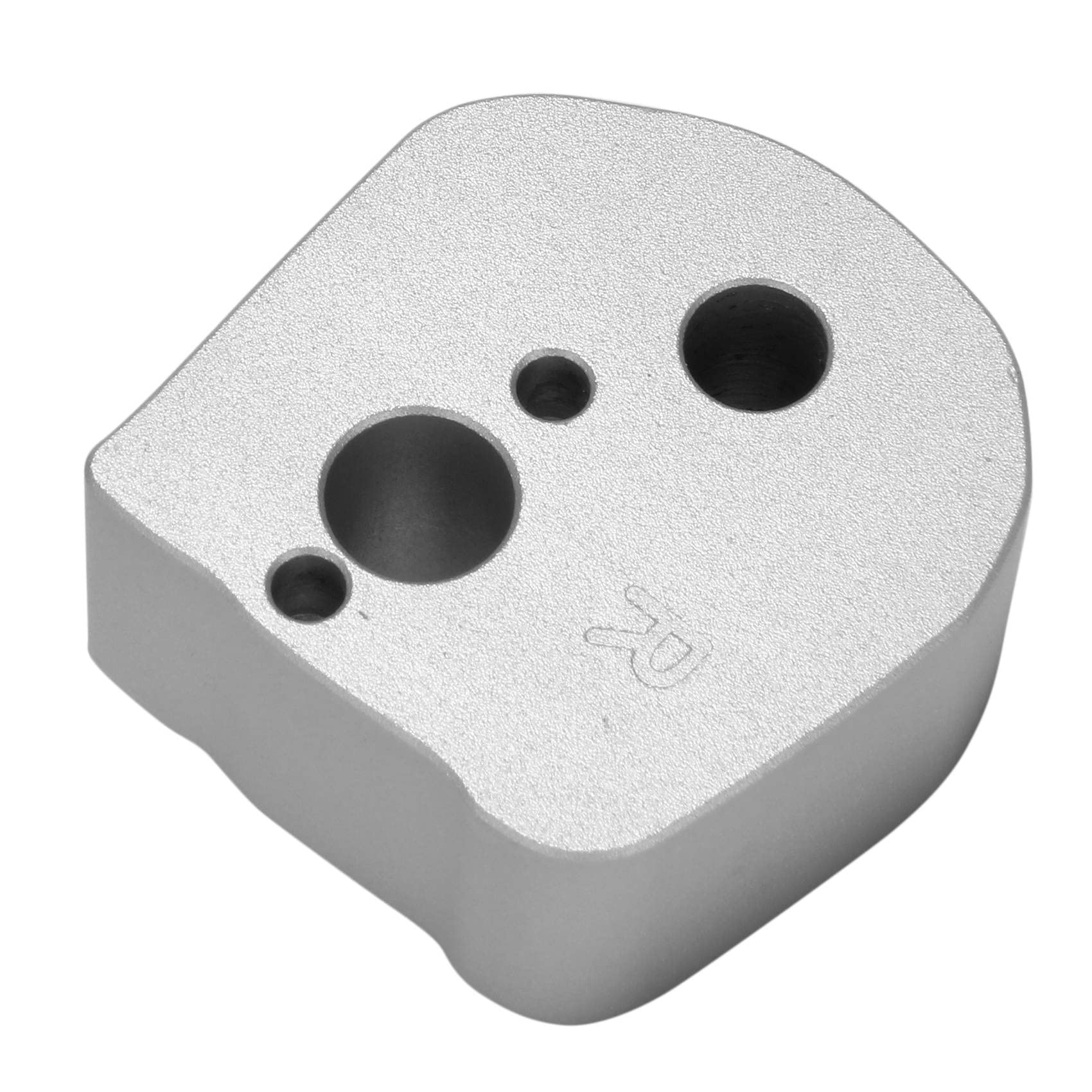 Peukerty Rehausseur de guidon de pour FJR1300 FJR 1300 2006-2019 Argenté Accessoires de