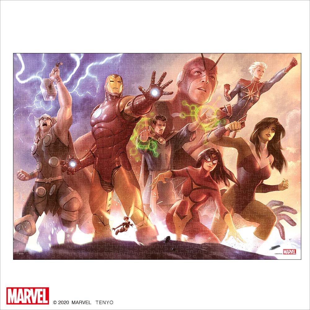 【未開封】 希少 MARVEL ジグソーパズル 1000ピース マーベル Amazon.co.jp: 1000ピース ジグソーパズル マーベル Avengers Team