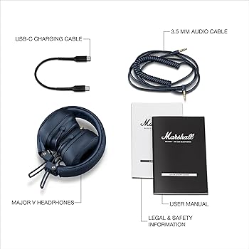 Amazon.com: Marshall Major V On-Ear Wireless Bluetooth