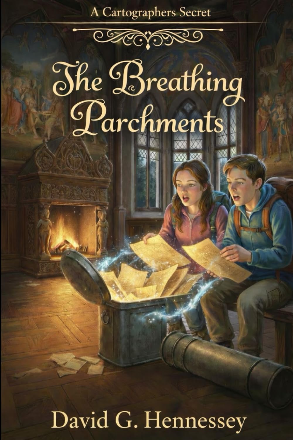 The Breathing Parchments: Book 1 in The Cartographers Secret