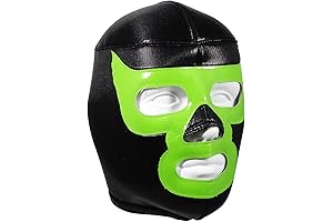 MASKMANIAC LUCHADOR DEMON Adult Lucha Libre Wrestling Mask - Unleash Your Inner Luchador Legend