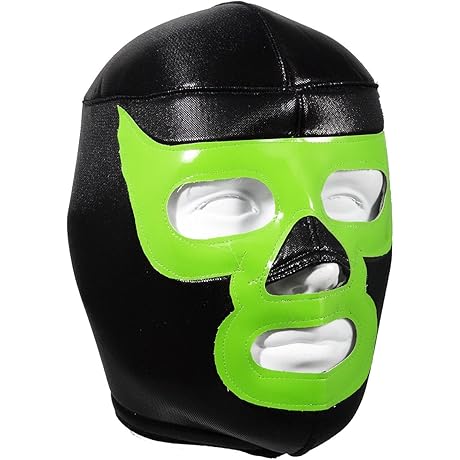 MASKMANIAC LUCHADOR DEMON Adult Lucha Libre Wrestling Mask - Unleash Your Inner Luchador Legend