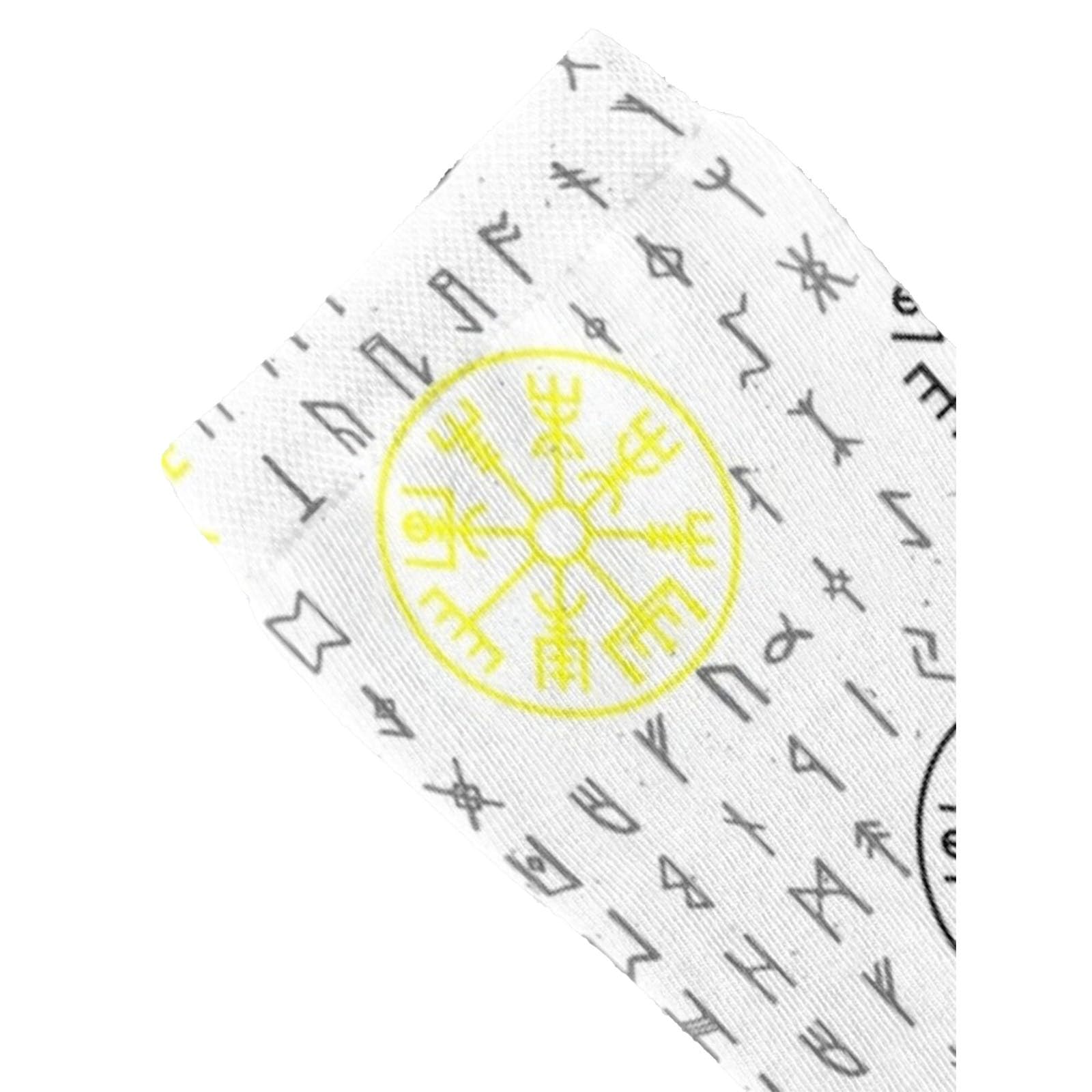 Verrückte Socken für Männer, Wikinger Vegvisir und Nordische Rune Nahtloses Muster Bunte Socken, Weich und Dehnbar Gestrickte Crew Socken