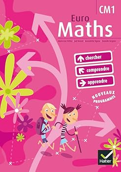 Paperback Euro Maths CM1 éd. 2009 - Manuel de l'élève + Aide mémoire [French] Book