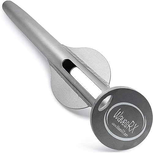 WAVESRX Patented Aluminum Spike Beach Anchor for Boats, Jet Skis & PWCs | Ultra Light and Effective Intelligent Design Keeps Your Watercraft Securely Anchored Near Shore, Sand-bar or in Shallow Water