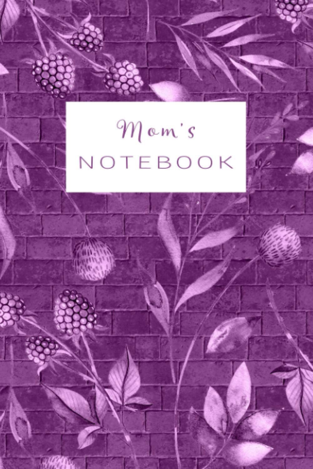 Mom's Notebook: Floral journal notebook for Mum