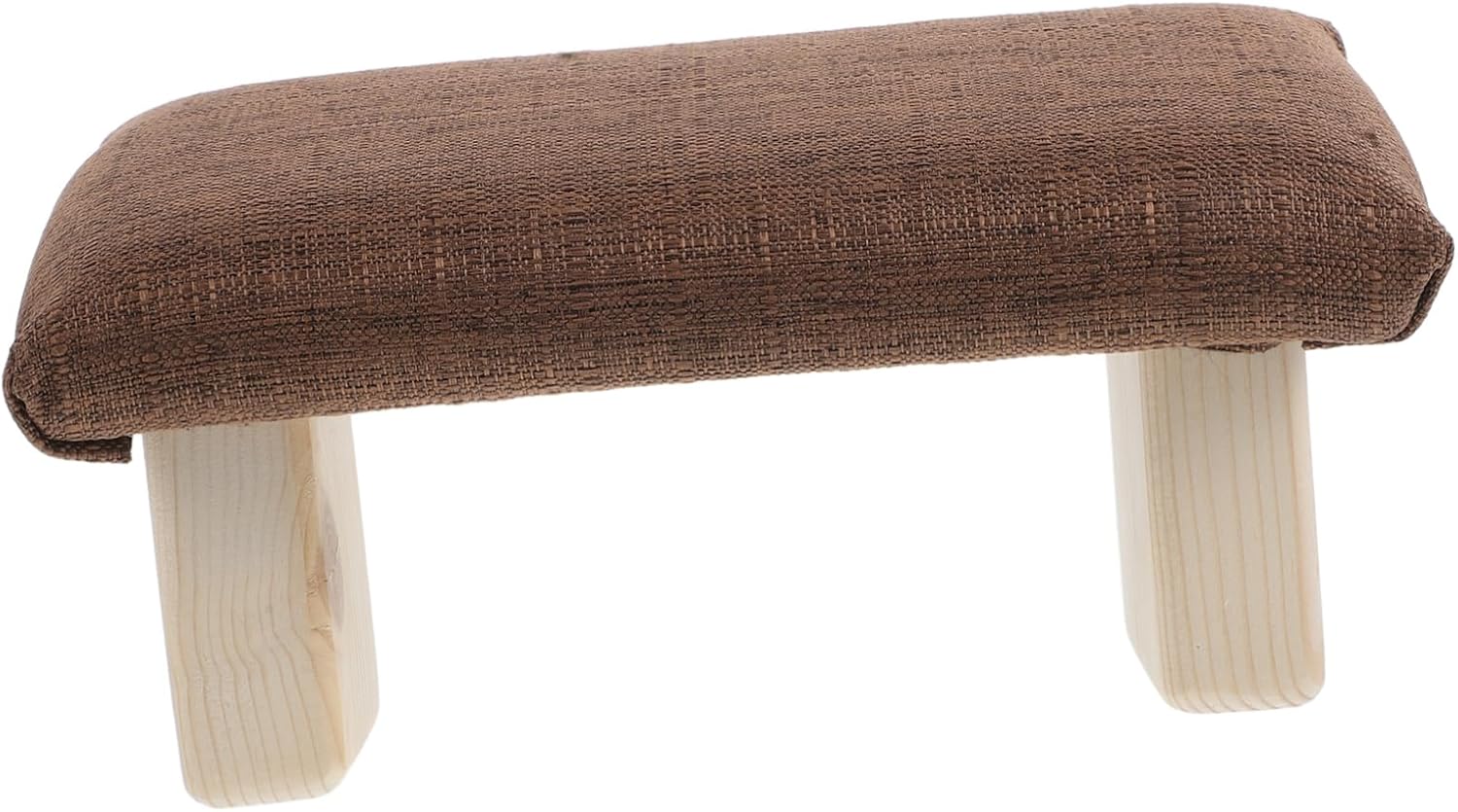 Milisten Ergonomic Kneeling Stool for Office Yoga Wooden Prayer Bench Soft Cotton Surface