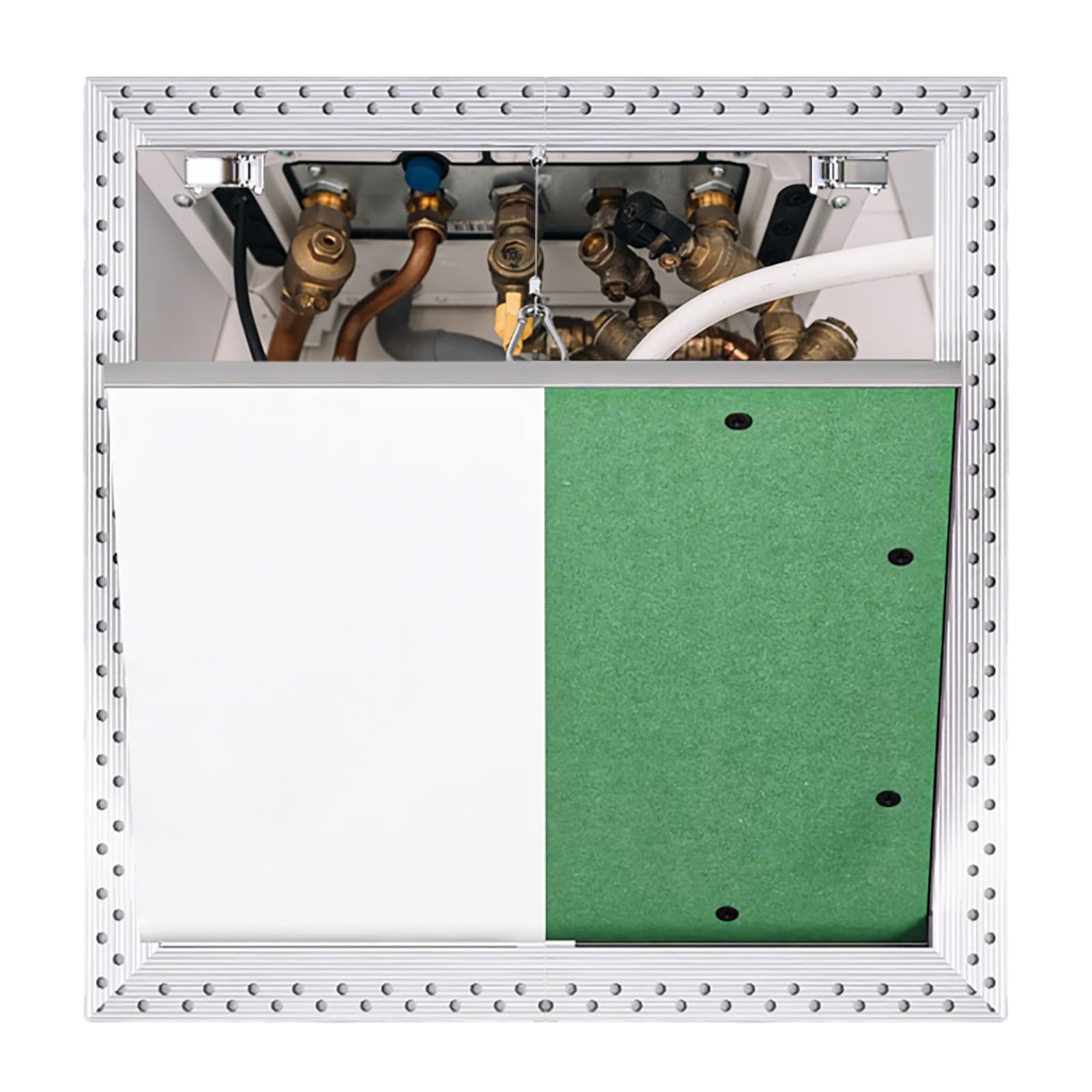 Heavy Duty Aluminium Access Panel - Customizable Hidden Drywall Hatch Door(80x80cm)