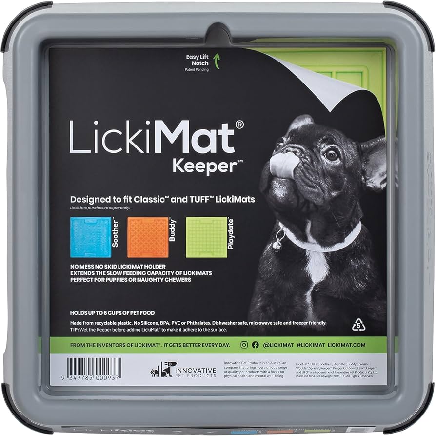 ドッグフード Leimama Amazon.com: LICKIMAT Indoor Keeper Dog Feeding Station - Slow