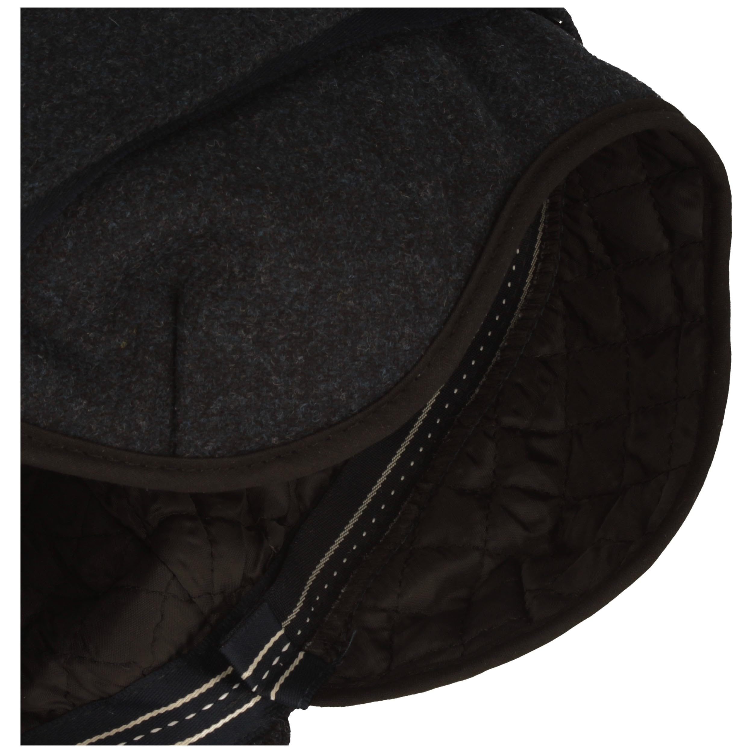 Breiter Gorra de béisbol de invierno para hombre, con membrana Sympatex y orejeras abatibles, de lana con forro interior suave, azul marino 64, azul, 64