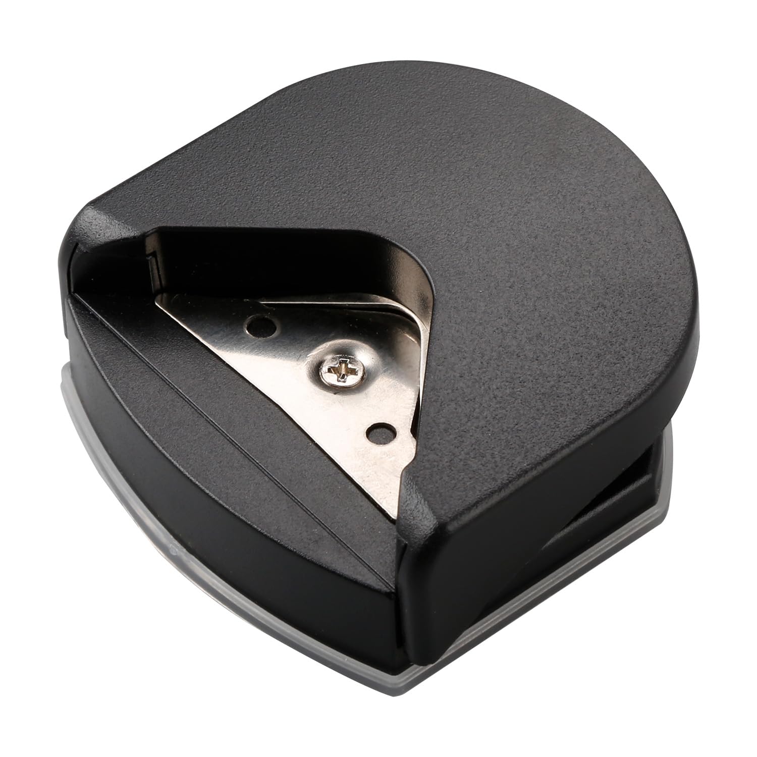 Gaomumu 4mm Corner Rounder Punch Cutter, Compact Portable DIY Tool, Heavy-Duty Stainless Steel Blade, Suitable for Paper, Photos, Laminate, PVC, Crafts(Black)
