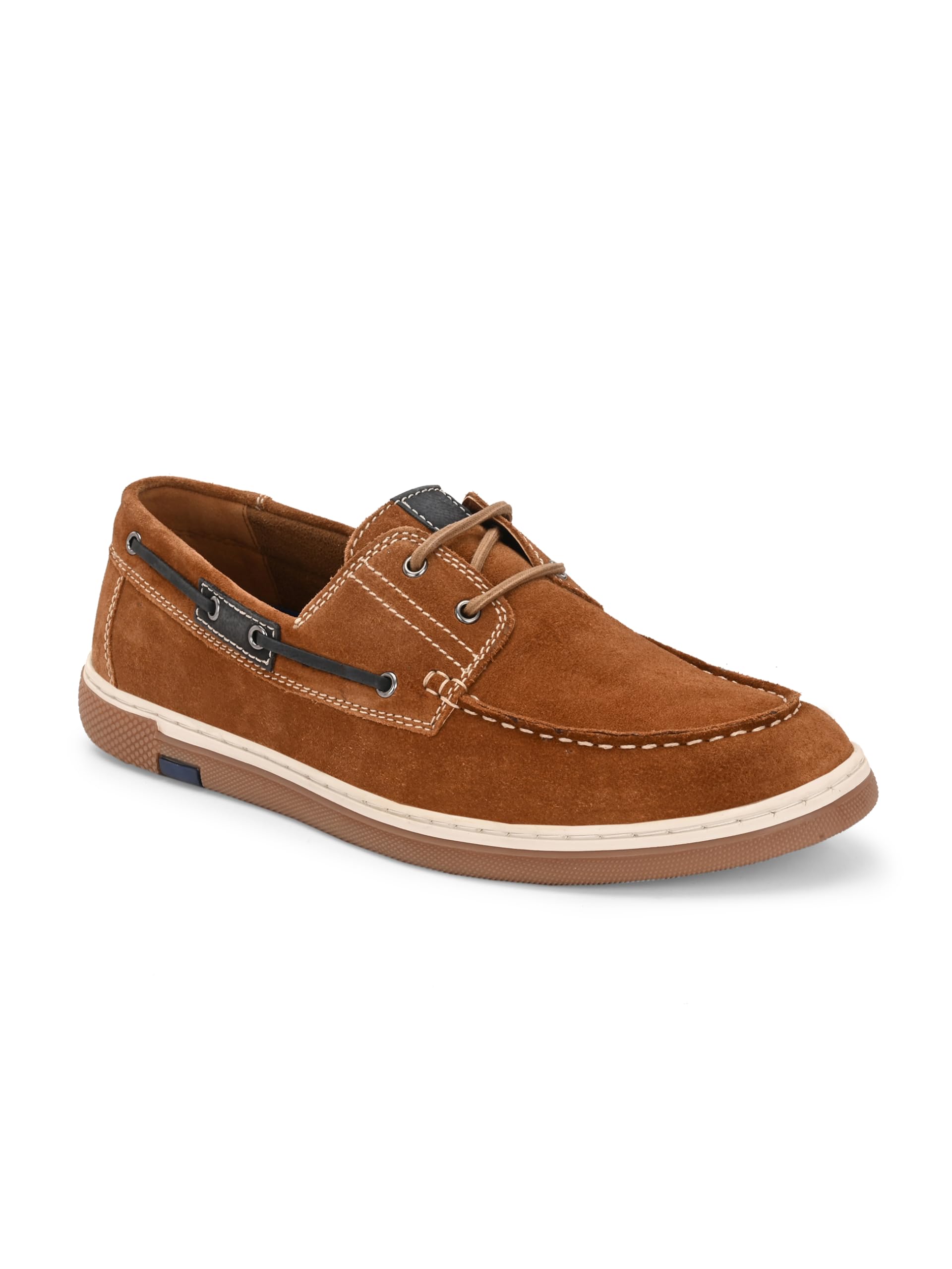 Drift tan Suede Boat Shoes for Men