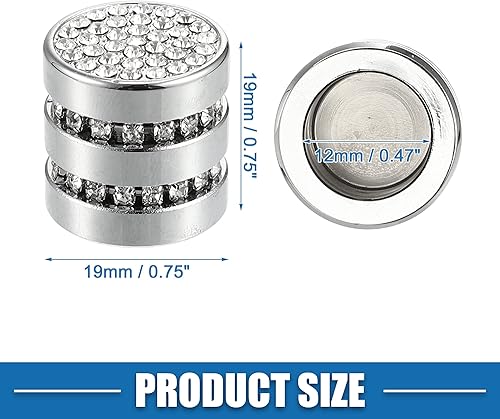 Miniatura 4 de Funda decorativa para interruptor de salida de aire de CA para Honda Civic 2022-2023 11ª generación, tono plateado (juego de 4)