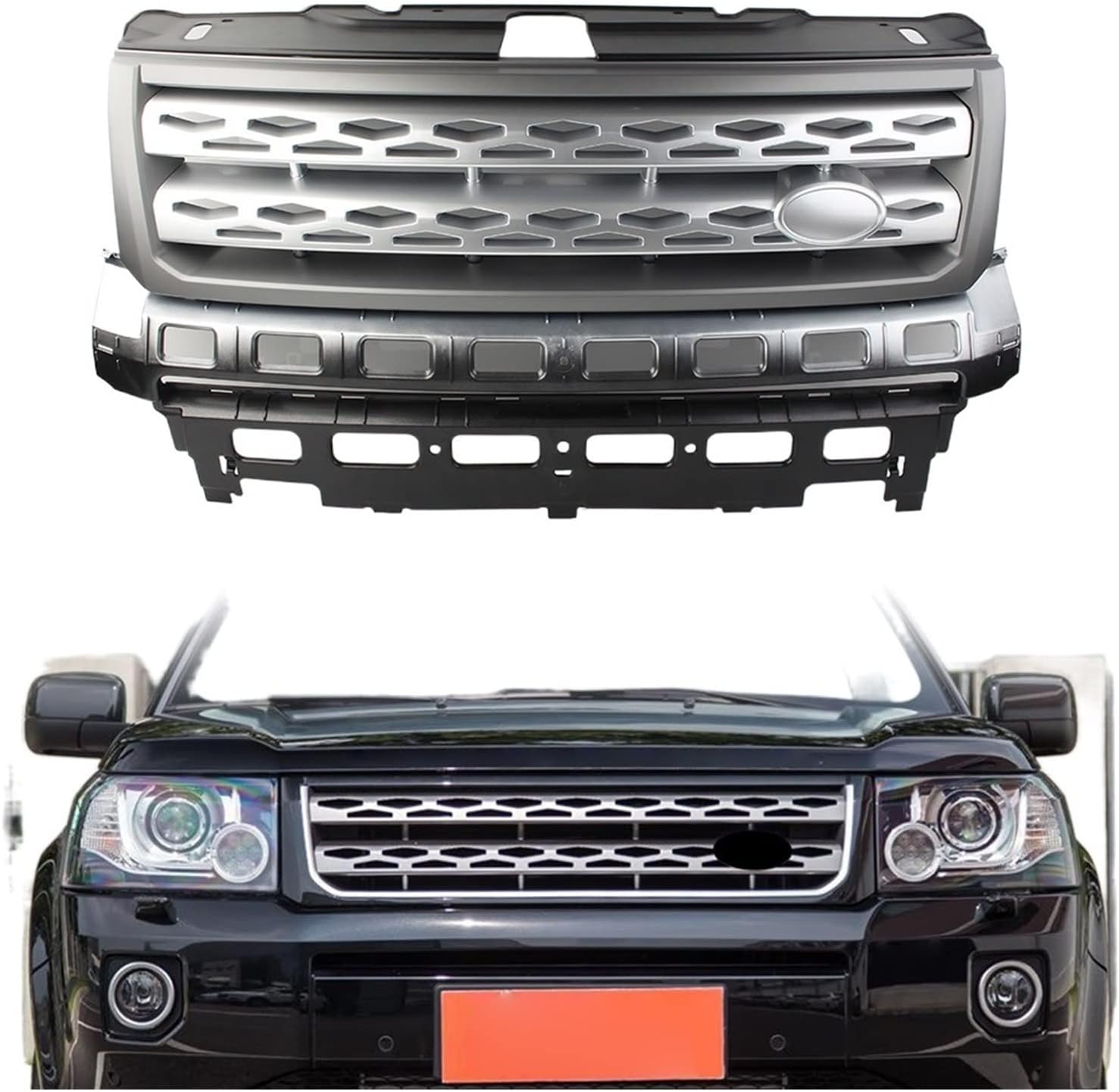 ABS Front Grille Bumper Mesh Grill Compatible with Land
