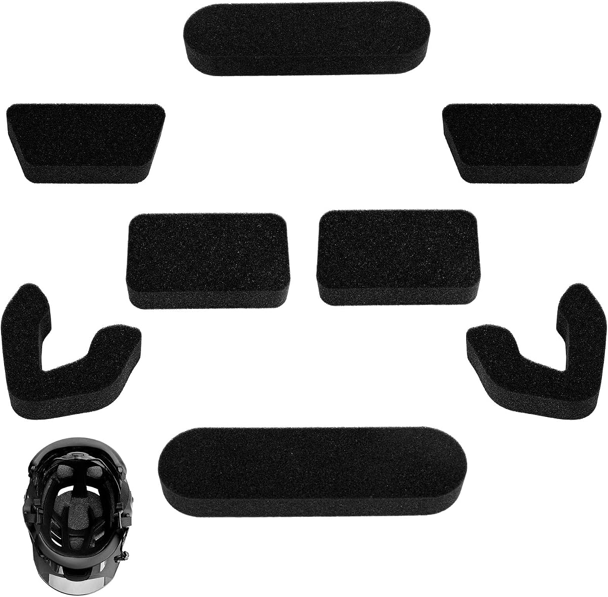 High-Density Foam Helmet Padding Kit for Easton Baseball & Softball Helmets | Perfect for Easton Batting, Catcher, and Youth Winter Training Helmets, Secure Fit for Any Head Shape, Easy Swap